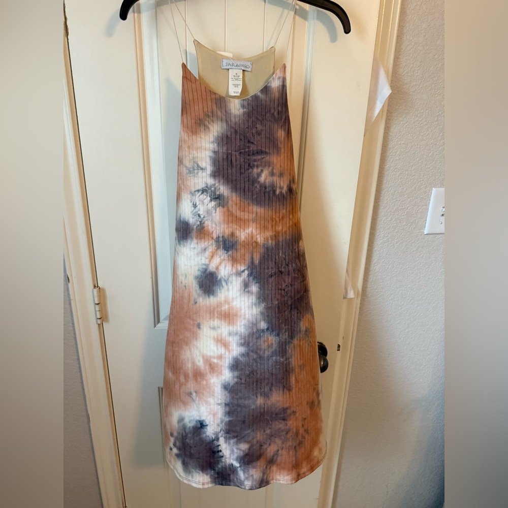 Tie-Dye Sleeveless Dress